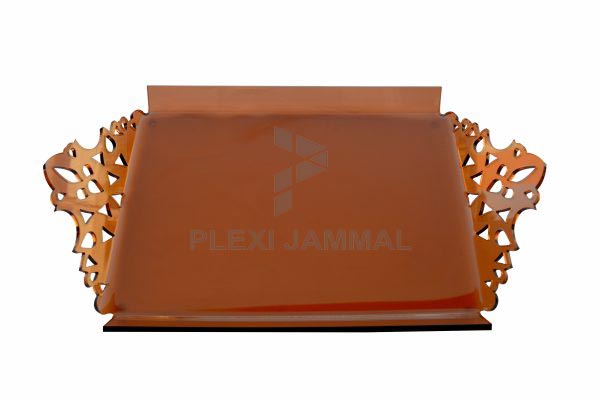 صينية زيك زاك عسلي