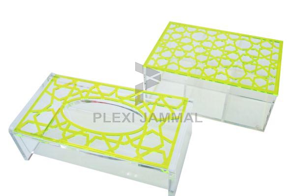 طقم علب لايزر اصفر