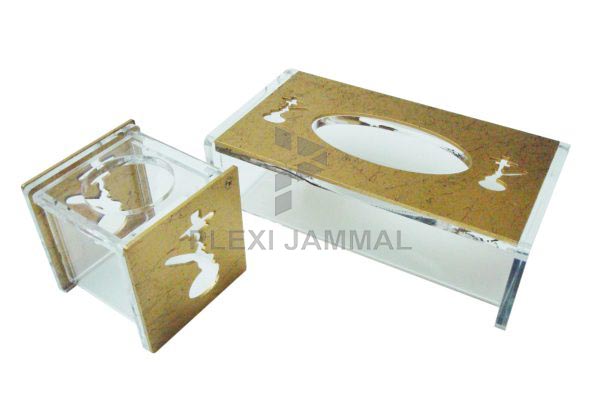 علب كلينكس ارغيلة ذهبي